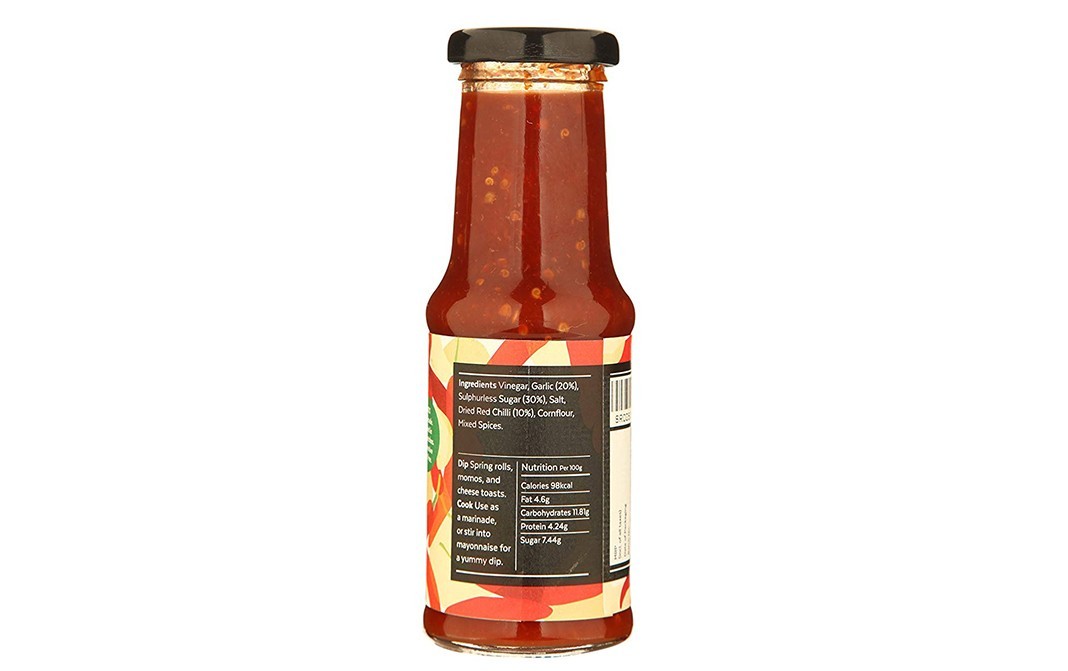 Aamra Red Hot Chilli Sauce    Glass Bottle  220 grams